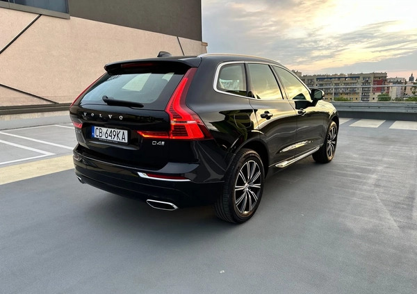 Volvo XC 60 cena 148000 przebieg: 106648, rok produkcji 2019 z Bydgoszcz małe 121